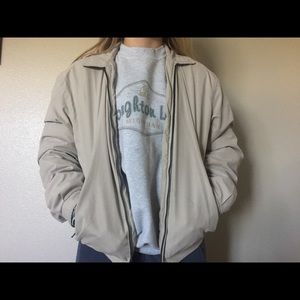 London Fog Tan windbreaker!